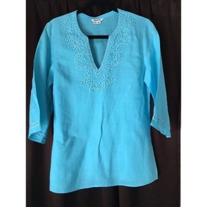 Beautiful blue tunic